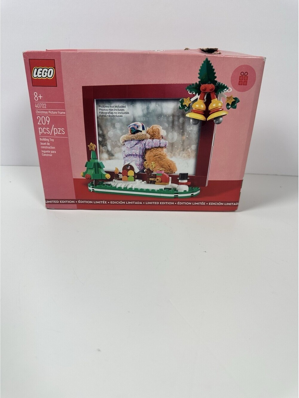 Lego 40702 Limited Edition Christmas Picture Frame 209 pcs Retired, New Sealed